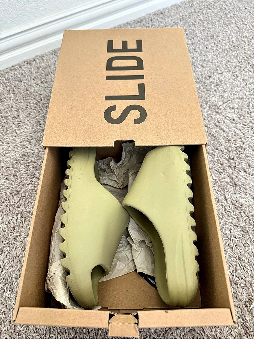 adidas Yeezy Slide Slides Green US 5K / EU 38